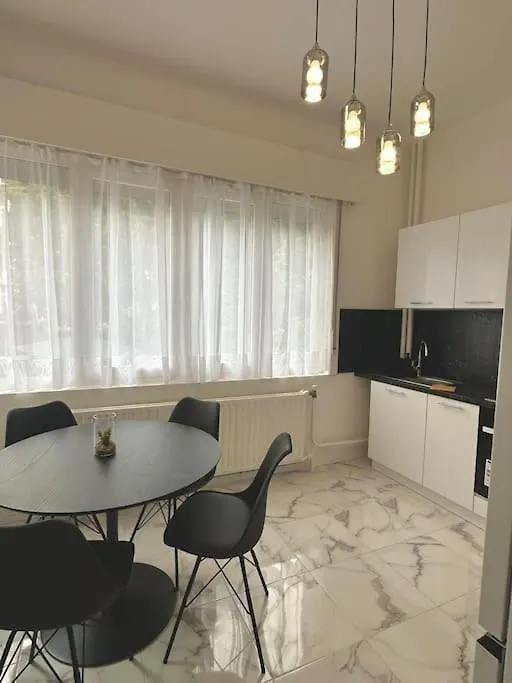 아파트 Appartement Avec Jardin Et Jacuzzi - Koekelberg 브뤼셀 벨기에